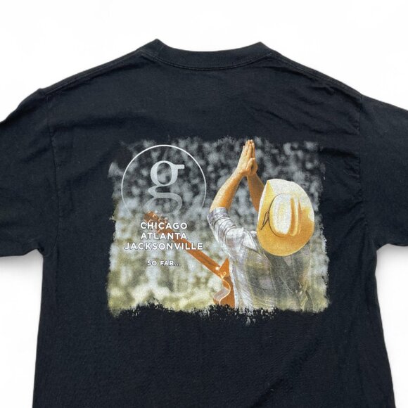 Garth Brooks 2014 Tour Concert Hanes Beefy T-Shirt Men's Medium - Picture 4 of 7